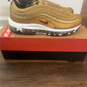 Nike Gold Sneakers Air Max 97